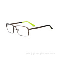 Wholesale First Quality Vintage Rectangle Metal Stainless Glasses Optical Frames